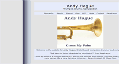 Desktop Screenshot of andyhague.co.uk